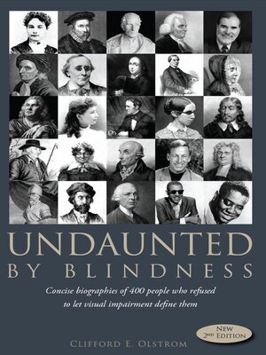 cover image of Undaunted by Blindness